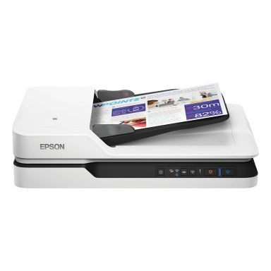 Epson WorkForce DS-1660W 600 x 600 DPI Flatbed scanner Black,White A4