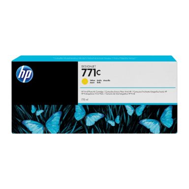 HP B6Y10A/771C Ink cartridge yellow 775ml for HP DesignJet Z 6200