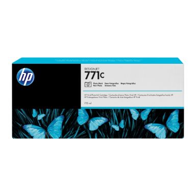 HP B6Y13A/771C Ink cartridge foto black 775ml for HP DesignJet Z 6200
