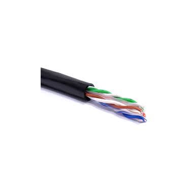 LMS 305M CAT6 UTP External Grade Solid Network Cable (Black)