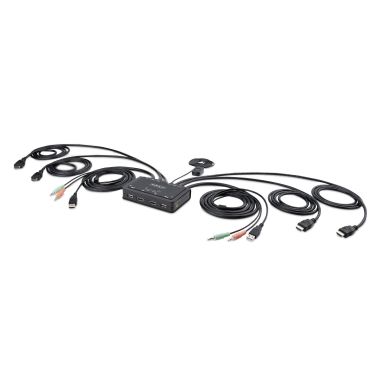 Startech.Com 2-Port Dual-Monitor Hdmi Cable Kvm Switch