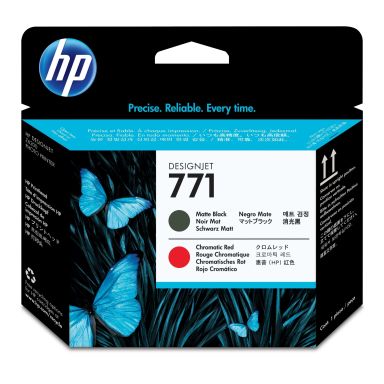 HP CE017A/771 Printhead black matt / red 775ml for HP DesignJet Z 6200/6800