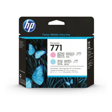 HP CE019A/771 Printhead light magenta / cyan bright 775ml for HP DesignJet Z 6200/6800
