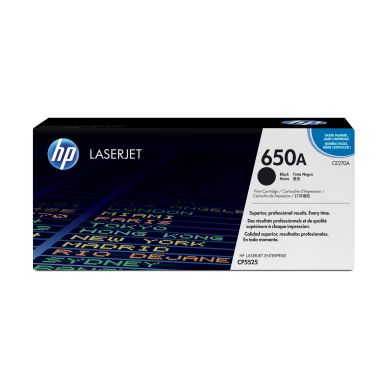 HP CE270A/650A Toner cartridge black, 13.5K pages ISO/IEC 19798 for HP CLJ CP 5525