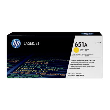 HP CE342A/651A Toner cartridge yellow, 16K pages ISO/IEC 19798 for HP LaserJet 700 M775