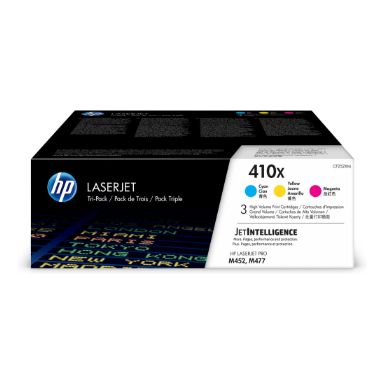 HP CF252XM/410X Toner cartridge MultiPack C,M,Y, 3x5K pages ISO/IEC 19798 Pack=3 for HP Pro M 452