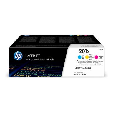 HP CF253XM/201X Toner cartridge MultiPack C,M,Y, 3x2.3K pages ISO/IEC 19752 Pack=3 for HP Pro M 252