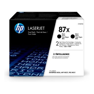 HP CF287XD/87X Toner cartridge high-capacity twin pack, 2x18K pages ISO/IEC 19752 Pack=2 for HP Lase