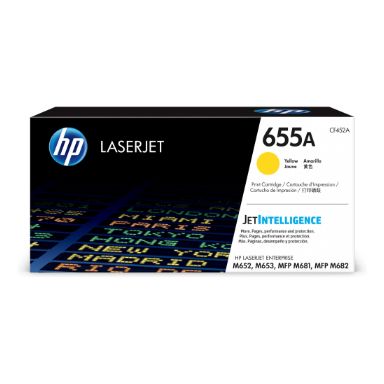 HP CF452A/655A Toner cartridge yellow, 10.5K pages ISO/IEC 19752 for HP LaserJet M 652/681