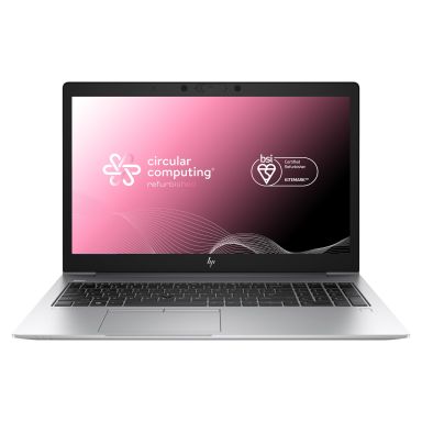Circular Computing BSI certified HP EliteBook 850 G6 Refurbished Laptop, Intel Core i7 8th Gen, 16GB, 256GB SSD, 15.6