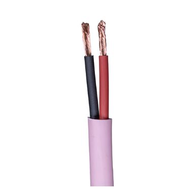 Cablenet 2 Core 1.5mm (41x0.2mm) Pro Grade LSOH CPR Eca Speaker Cable Pink 100m