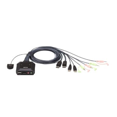 Aten CS22DP KVM switch Black
