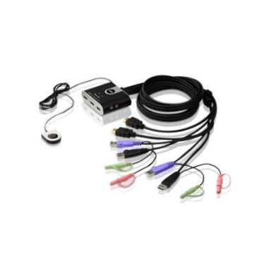 Aten CS692 KVM switch Black