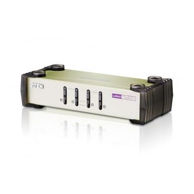 ATEN 4-Port USB - PS/2 VGA KVM Switch KVM Cables