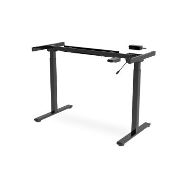 Digitus Electrically Height-Adjustable Table Frame, single motor, 2 levels, black