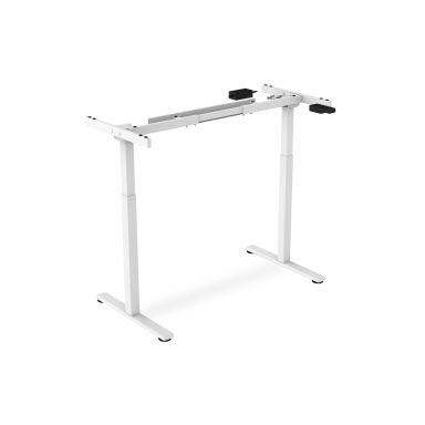 Digitus Electrically Height-Adjustable Table Frame, single motor, 2 levels, white