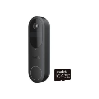 Reolink 2K+ BATTERY WIFI DOORBELL CHIME 64GB