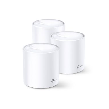 TP-LINK DECO X60 (3-PACK) wireless router Gigabit Ethernet Dual-band (2.4 GHz / 5 GHz) White