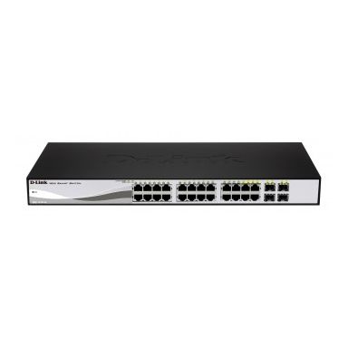 D-Link DGS-1210-24P network switch L2 Gigabit Ethernet (10/100/1000) Black