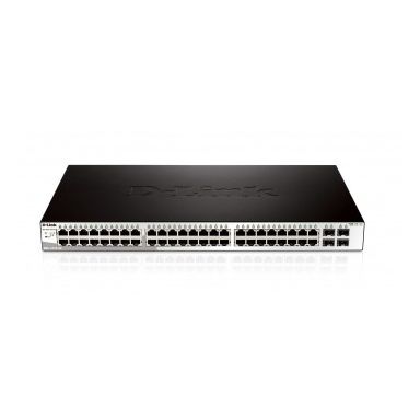 D-Link DGS-1210-52 network switch Managed L2 Gigabit Ethernet (10/100/1000) Black 1U