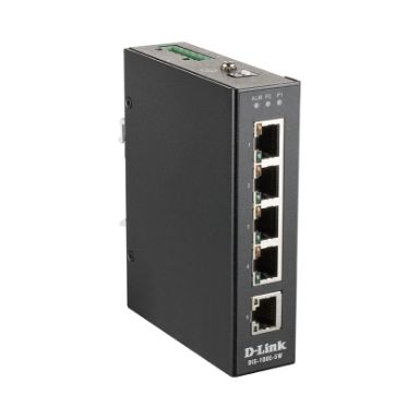 D-Link DIS-100E-5W network switch Unmanaged L2 Fast Ethernet (10/100) Black