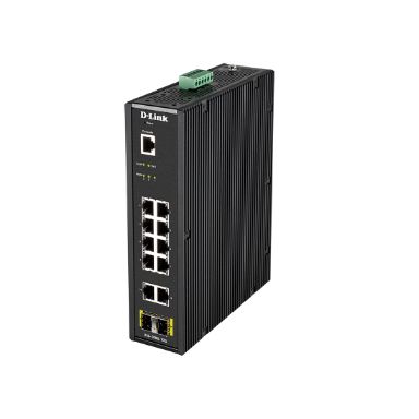 D-Link DIS-200G-12S network switch Managed L2 Gigabit Ethernet (10/100/1000) Black