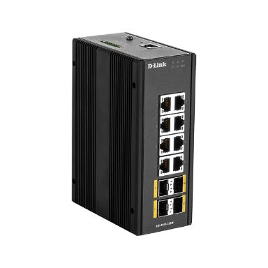 D-Link DIS?300G?12SW Managed L2 Gigabit Ethernet Black