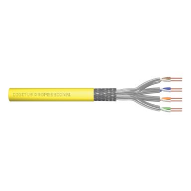 Digitus CAT 7A S/FTP, installation cable, 500 m, simplex, Dca-s1a d1 a1