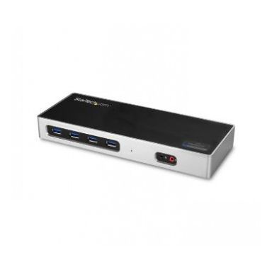 StarTech.com Dual-4K Docking Station with 6 x USB 3.0 Ports