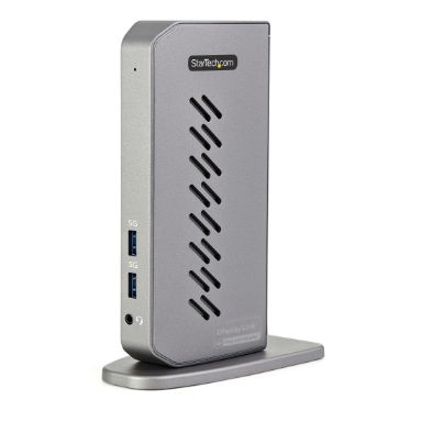 StarTech.com USB-C USB-A Dock - Hybrid Universal USB 3.0 Docking Station for USB-C or USB-A Laptop -
