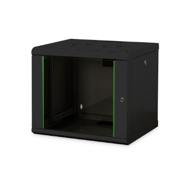 Digitus DN-19 09-U-SW rack cabinet 9U Wall mounted rack Black