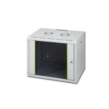 Digitus DN-19 09U-6/6 rack cabinet 9U Wall mounted rack Grey