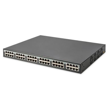 Digitus 24 Port 10G Ethernet PoE+ Injector, 802.3at, 370 W
