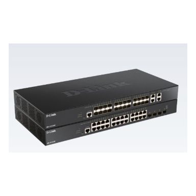 D-Link DXS-1210-28S network switch Managed 10G Ethernet (100/1000/10000) Black 1U