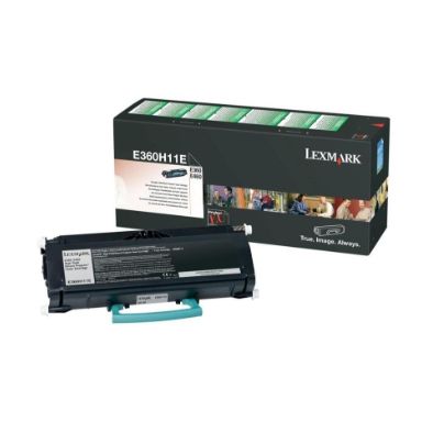 Lexmark E360H11E Toner black, 9K pages  5% coverage