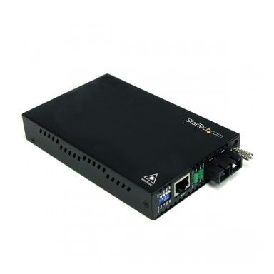 StarTech.com 10/100 Mbps Single Mode Fiber Media Converter SC 30 km