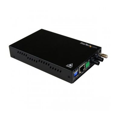 StarTech.com 10/100 Mbps Multi Mode Fiber Media Converter ST 2 km
