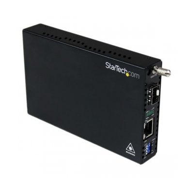 StarTech.com Gigabit Ethernet Fiber Media Converter with Open SFP Slot