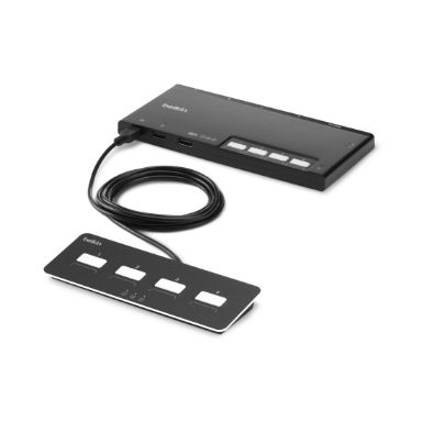 Belkin F1DN104MOD-BA-4 KVM switch Black