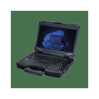 Panasonic TOUGHBOOK 40 mk2, 35.5cm (14''), Full HD, QWERTZ (DE), USB, USB-C, BT (5.1), Ethernet, Wi-Fi, 5G, SSD, Win. 11 Pro, black