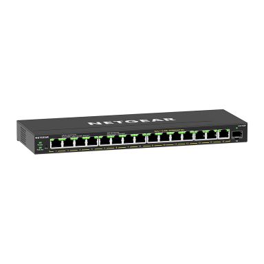 Netgear GS316EP-100PES network switch Managed Power over Ethernet (PoE) Black