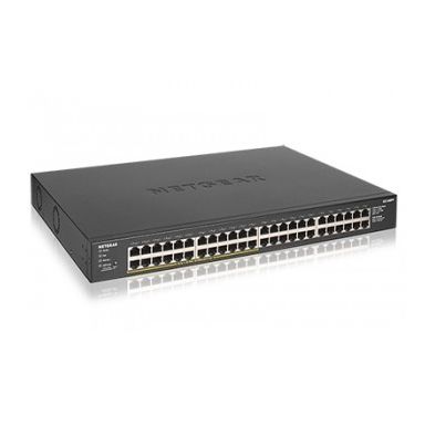 Netgear GS348PP Unmanaged Gigabit Ethernet (10/100/1000) Black Power over Ethernet (PoE)