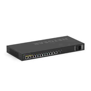 Netgear GSM4212P-100EUS M4250-10G2F Managed L2/L3 Gigabit Ethernet Power over Ethernet (PoE) 1U Black