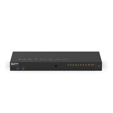 Netgear GSM4212UX-100EUS M4250-10G2XF-PoE++ Managed L2/L3 Gigabit Ethernet Black 1U Power over Ethernet (PoE)