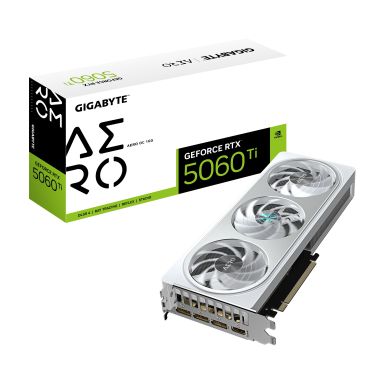 GIGABYTE GeForce RTX 5060 Ti AERO OC 16G Graphics Card - 16GB GDDR7
