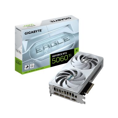 GIGABYTE GeForce RTX 5060 Ti EAGLE OC ICE 8G Graphics Card - 8GB GDDR7