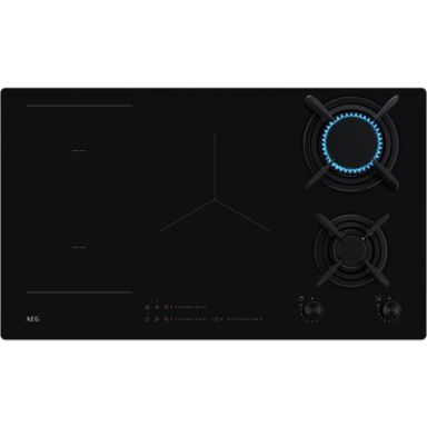 AEG HDB95623NB hob Black Built-in 88 cm Combi 4 zone(s)
