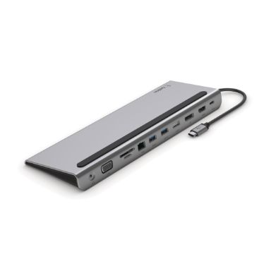 Belkin INC004BTSGY notebook dock/port replicator Wired USB 3.2 Gen 1 (3.1 Gen 1) Type-C Black, Grey