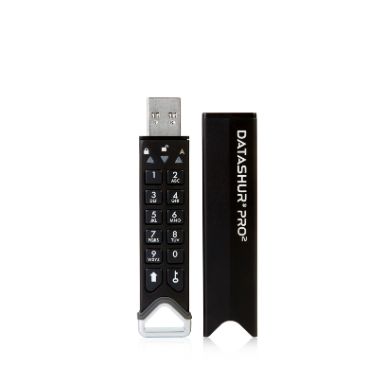 iStorage datAshur PRO2 512GB secure encrypted flash drive - IS-FL-DP2-256-512