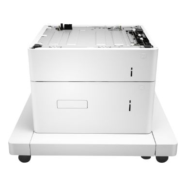 HP LaserJet 1x550-sheet and 2000-sheet HCI Feeder and Stand